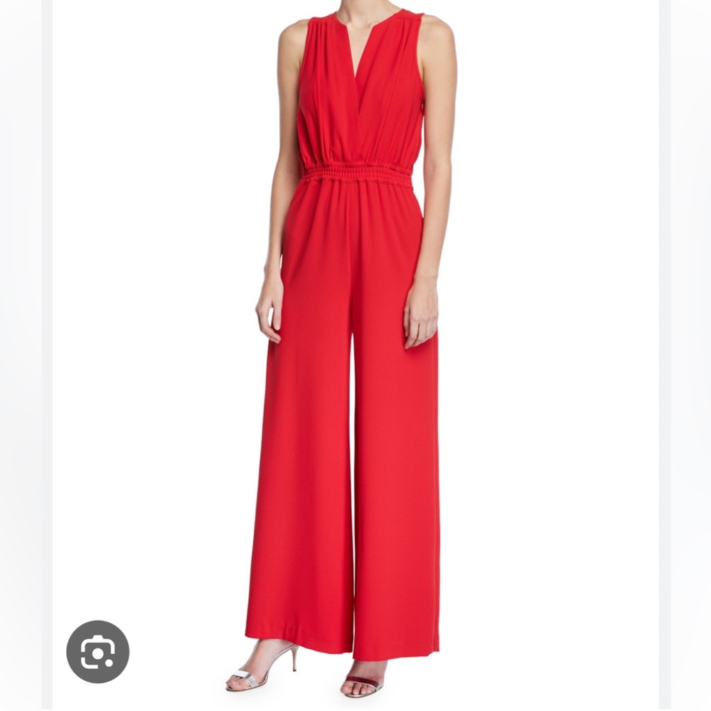 Carolina Ritzler Red Jumpsuit “Irma” Medium 6